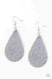 Feelin Groovy - Silver Earring