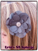 A Perfect Blend -  Silver Hair Clip