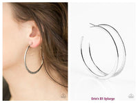 Make It Happen - Silver Hoop Earring