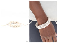 Braid Raid - White Bracelet