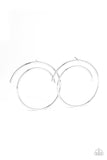 Vogue Vortex - Silver Post Earring