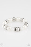 Silver and White Pearl Matching Set