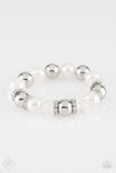 Silver and White Pearl Matching Set