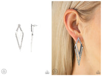 Point-BANK - White Post Earring