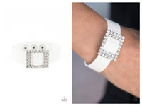 Diamond Diva - White Bracelet