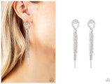 Luxury Lasso - White Post Earring