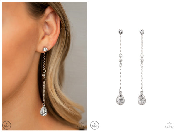 When It REIGNS - White Post Earring