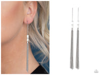 Windblown - White Post Earring