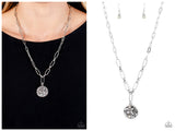 Stardust Saucer - White Necklace
