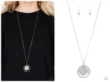 There She GLOWS! - White Necklace