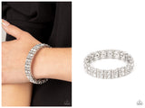 Mic Dropping Drama - White Bracelet