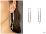 Vintage VIP - White Post Earring