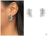 Flawless Fronds - White Post Earring