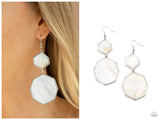 Vacation Glow - White Earring