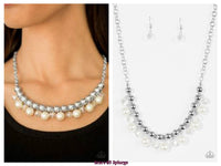 Silver and White Pearl Set