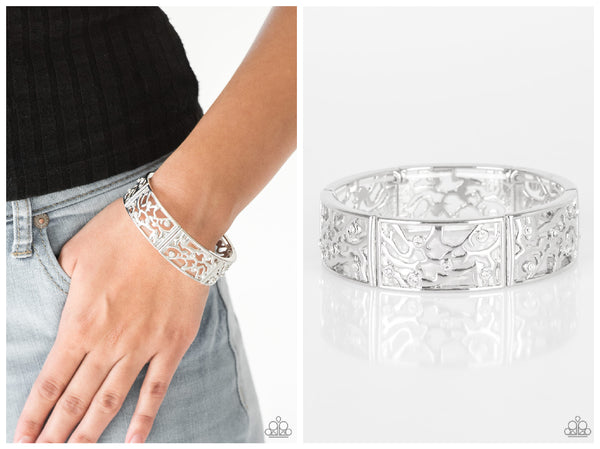 Yours and VINE - White Bracelet