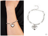 Sweetheart Secrets - White Bracelet