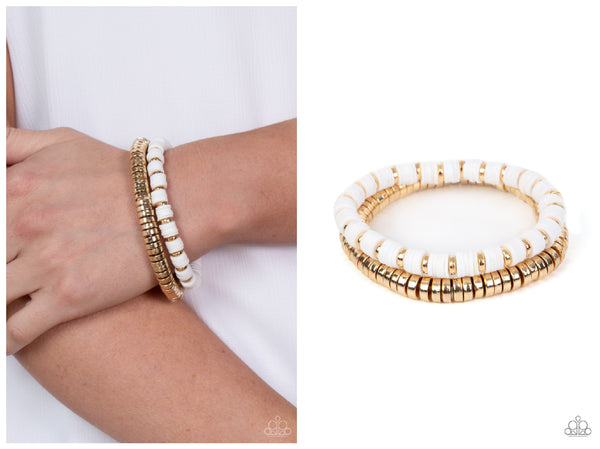 Catalina Marina - White Bracelet