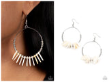 Caribbean Cocktail - White Earring