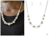 Silver and White Pearl Set