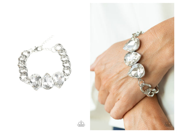 Bring Your Own Bling - White Bracelet