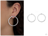Spot On Opulence - White Post Earring