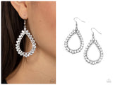 Stay Sharp - White Earring