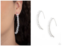 GLOW Hanging Fruit - White Post Earring