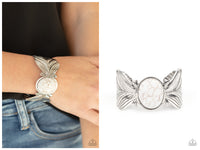 Born to Soar - White Bracelet