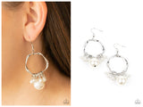 Delectably Diva - White Earring