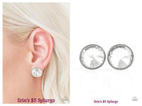 I Want To Be A Millionaire - White Post Earring