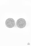 Radiant Ripples - White Post Earring