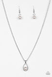 Traditionally Traditional - White Necklace