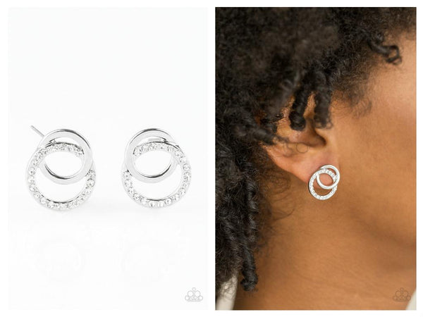 In Great Measure - White Post Earring