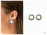 FRONTIER-Runner - White Post Earring