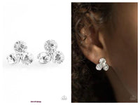 Everything Must GLOW! - White Post Earring