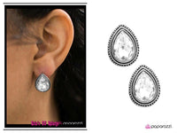 Big City Romance - White Post Earring