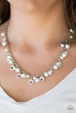 Elegant Ensemble - White Necklace