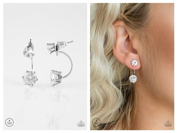 Starlet Squad - White Post Earring