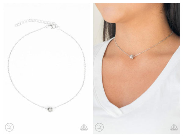 Modest Shine - White Choker