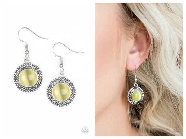 Time To GLOW Up! - Yellow Earring