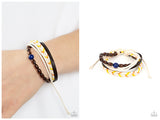 Hipster Hideaway - Blue Bracelet