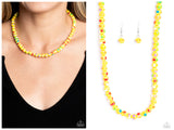 Gobstopper Glamour - Yellow Necklace