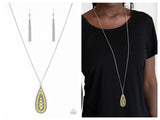 Tiki Tease - Yellow Necklace