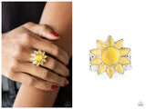 Blossoming Sunbeams - Yellow Ring