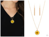 Prairie Promenade - Yellow Necklace