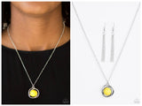 Ripple Effect - Yellow Necklace