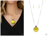 Look Into My Aura - Yellow Necklace