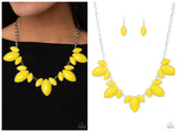 Viva La Vacation - Yellow Necklace