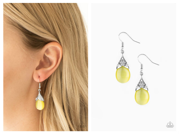 Spring Dew - Yellow Earring